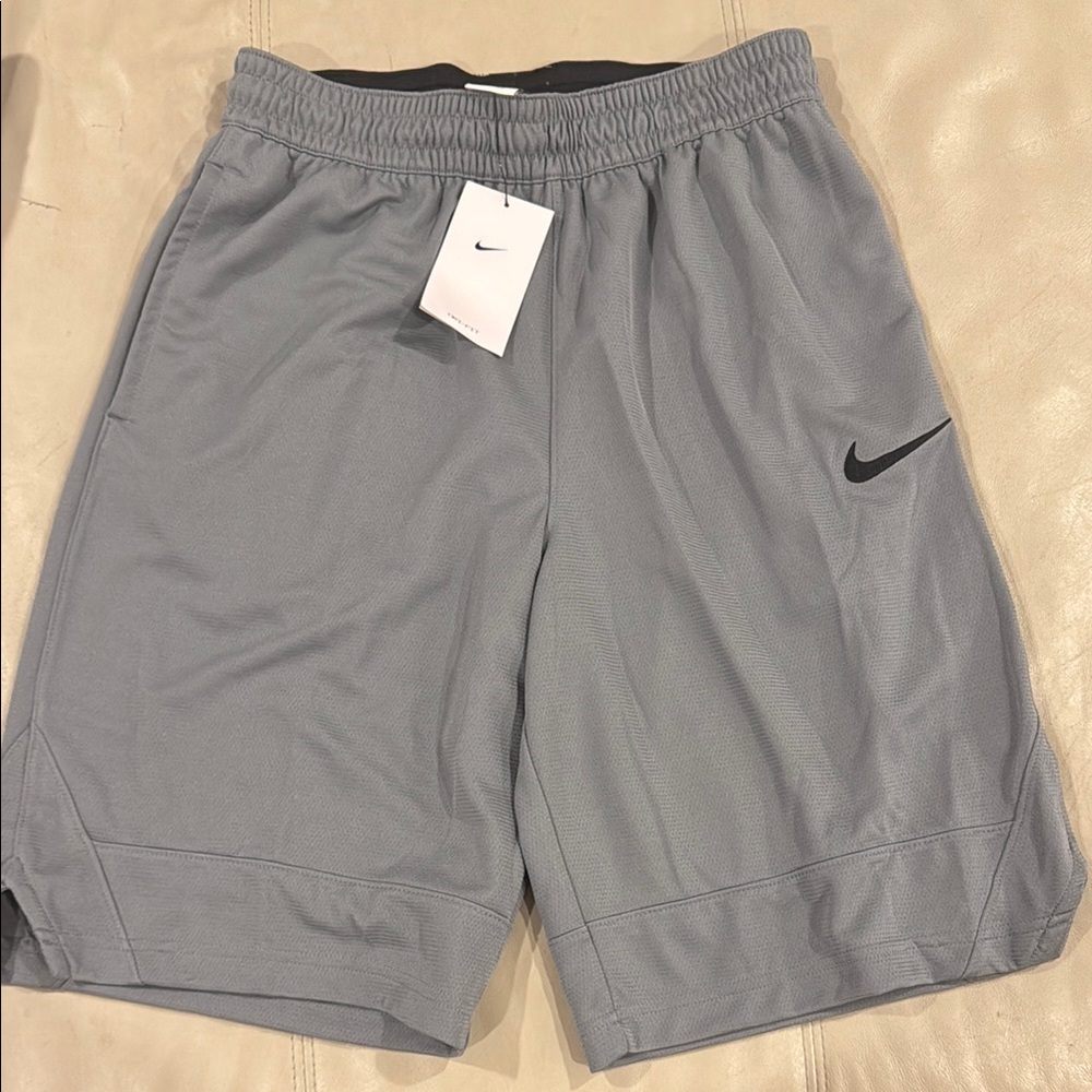 Nike Gray Athletic Performance Shorts